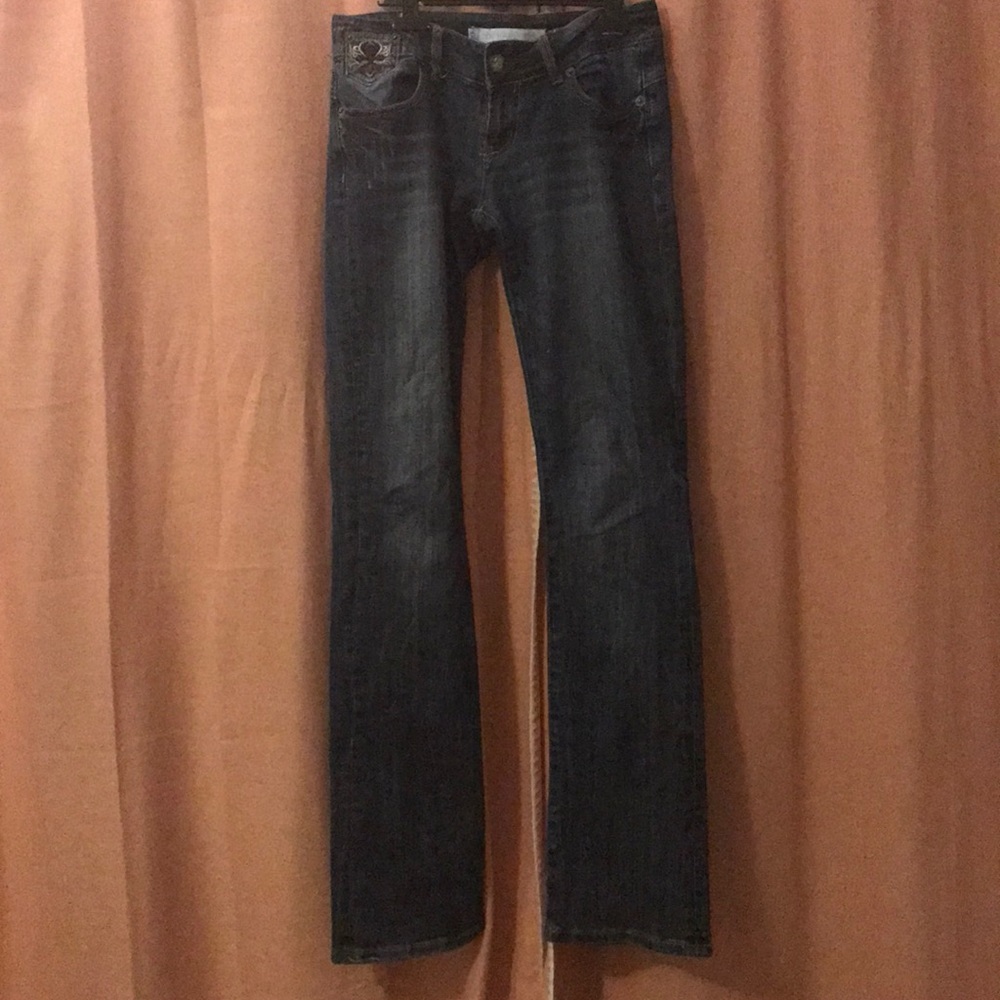 Extra long designer jeans